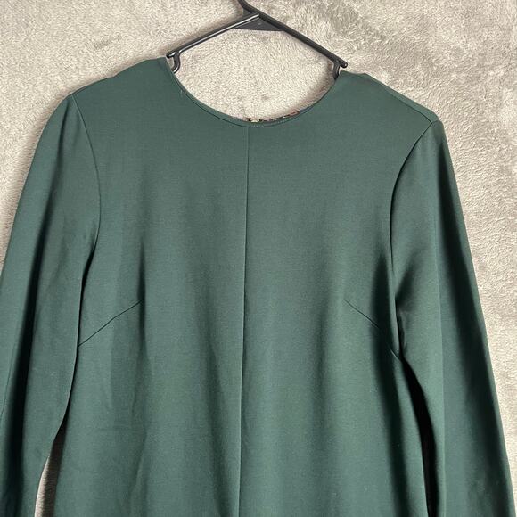 Jude Connally Green Shift Dress Small Jude Cloth Christmas Preppy Classic Style - Picture 3 of 7